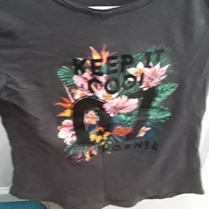 Floral tee shirt